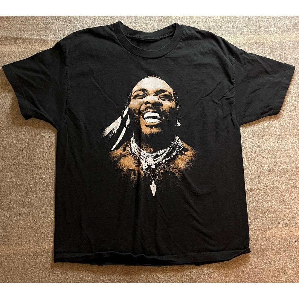 Kevin Gates The Ceremony Tour 2024 Black Graphic T-Shirt Concert Merch Mens L